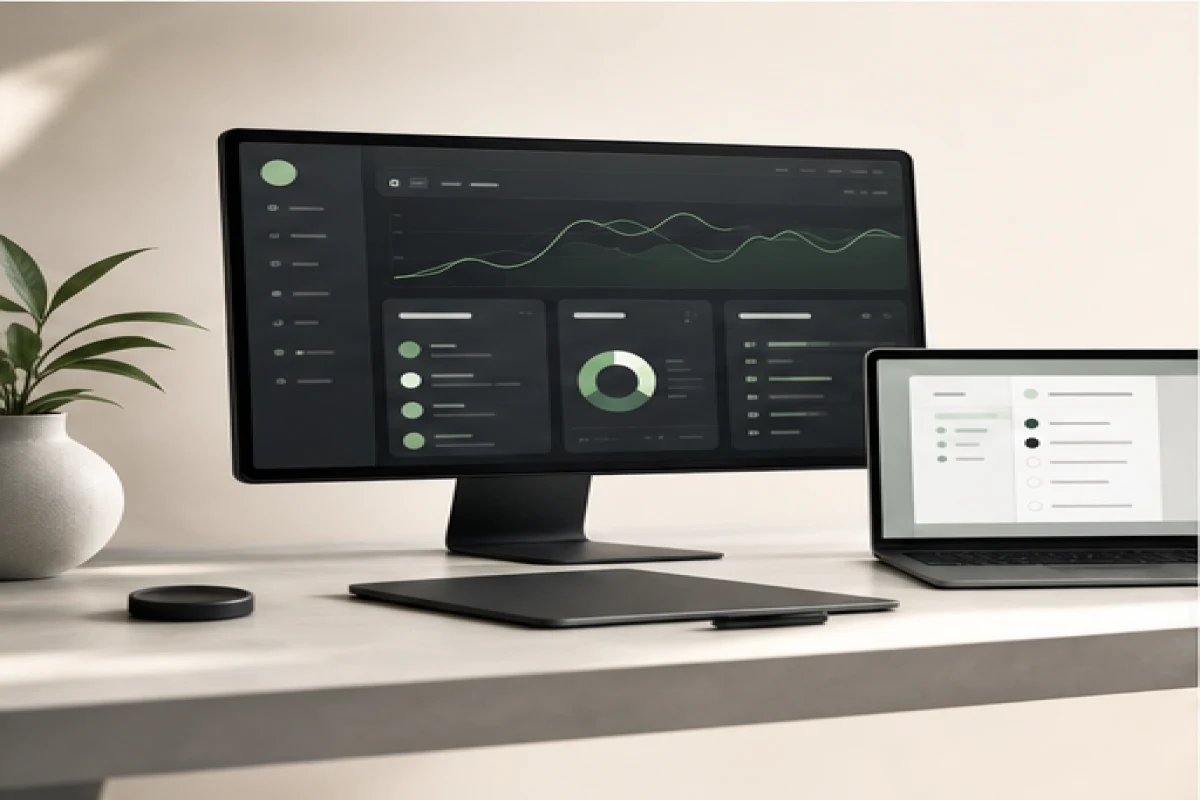 Operations portal dashboard visual